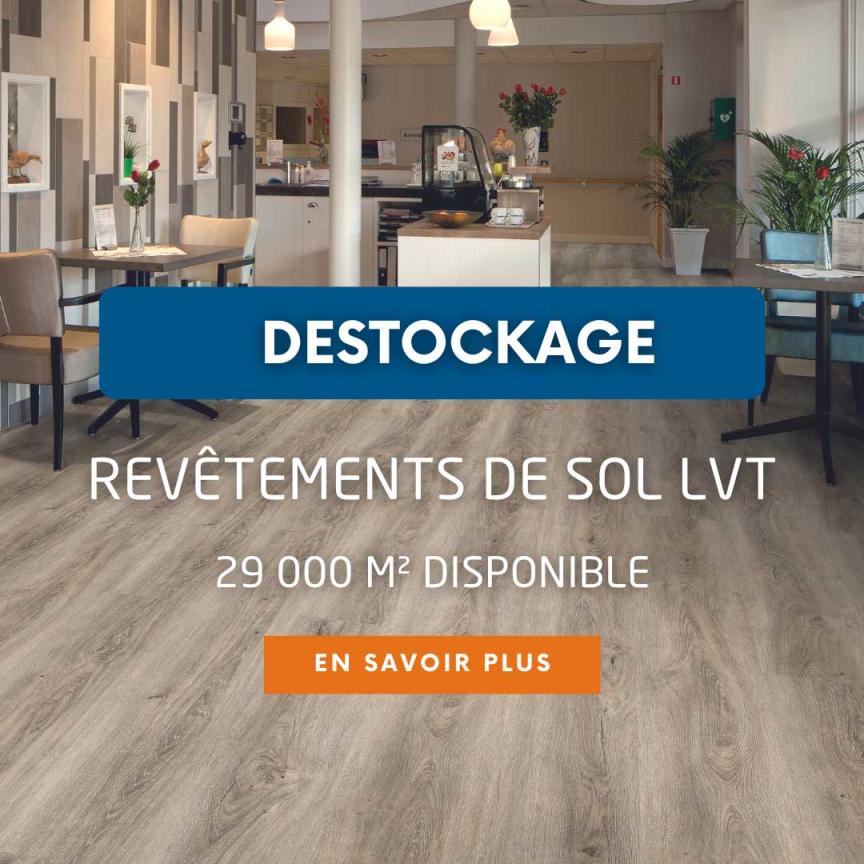 Destockage revêtements de sols LVT