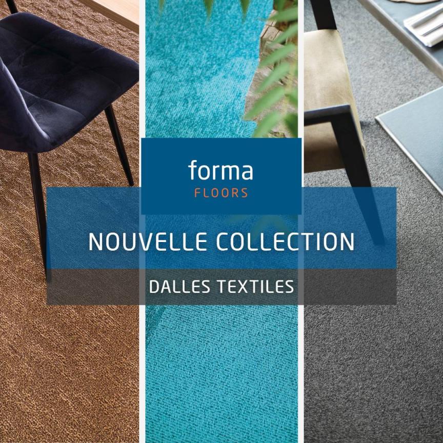 Forma Floors : la gamme de dalles textiles by LMS