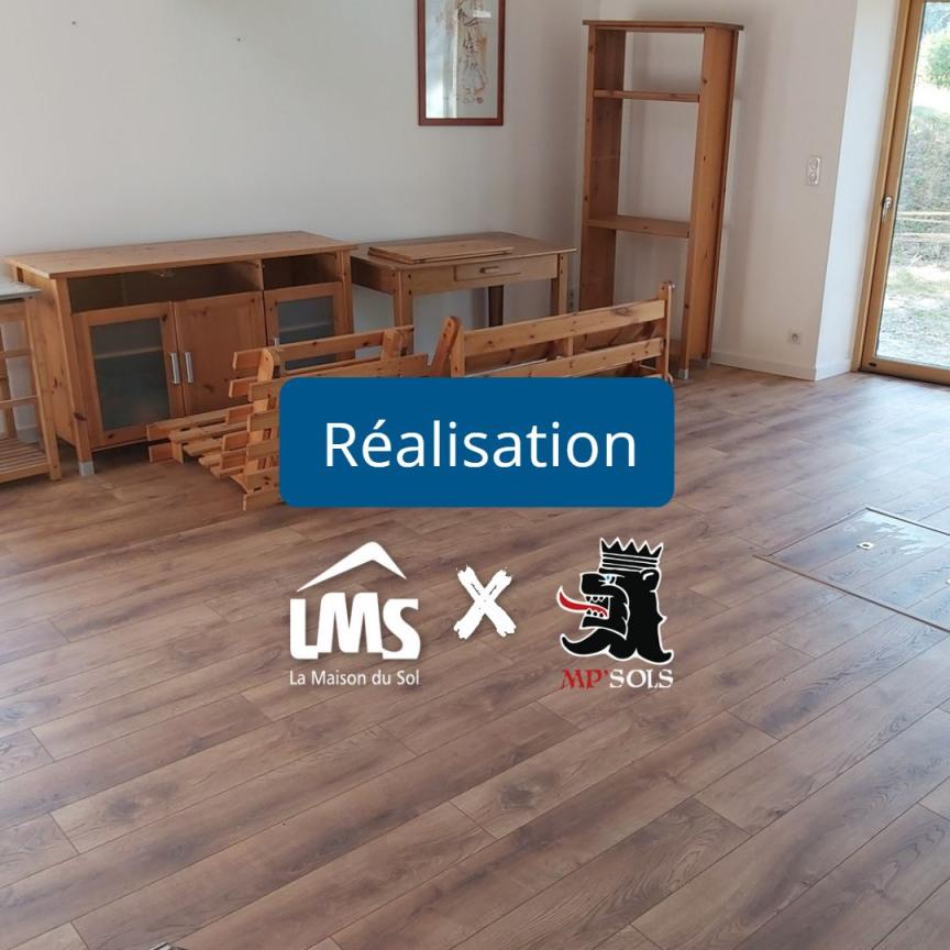 Réalisation Sol Stratifié Lamina Strong V4 - Séjour - MpSols Réalisation Sol Stratifié Lamina Strong V4 - Séjour - MpSols