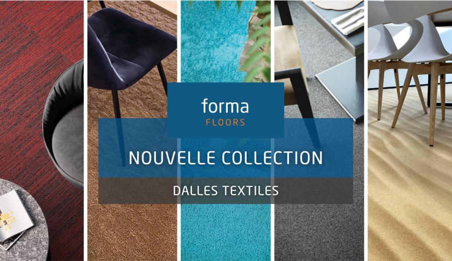 Forma Floors : la gamme de dalles textiles by LMS